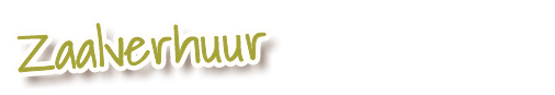 Zaalverhuur