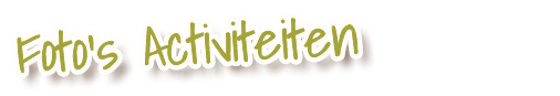 Foto's activiteiten