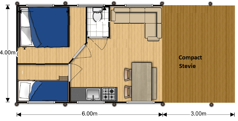 plattegrond_compact Stevie_hertenboerderij